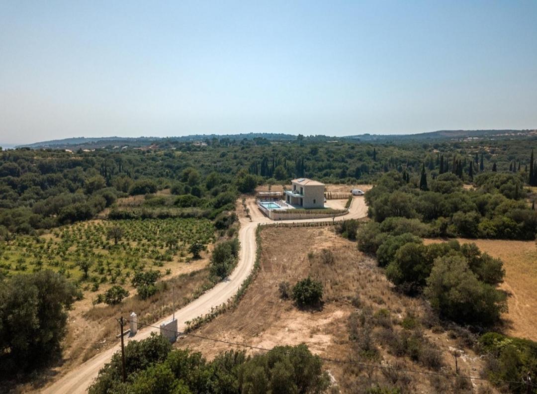 Kefalonia Stone Villas - Villa Petros Kefalonica ตราเปซากิ ภายนอก รูปภาพ